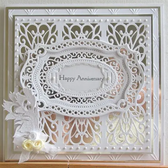 

YPP CRAFT Lace Frame Metal Cutting Dies Stencils for DIY Scrapbooking/photo album Decorative Embossing DIY Paper Cards