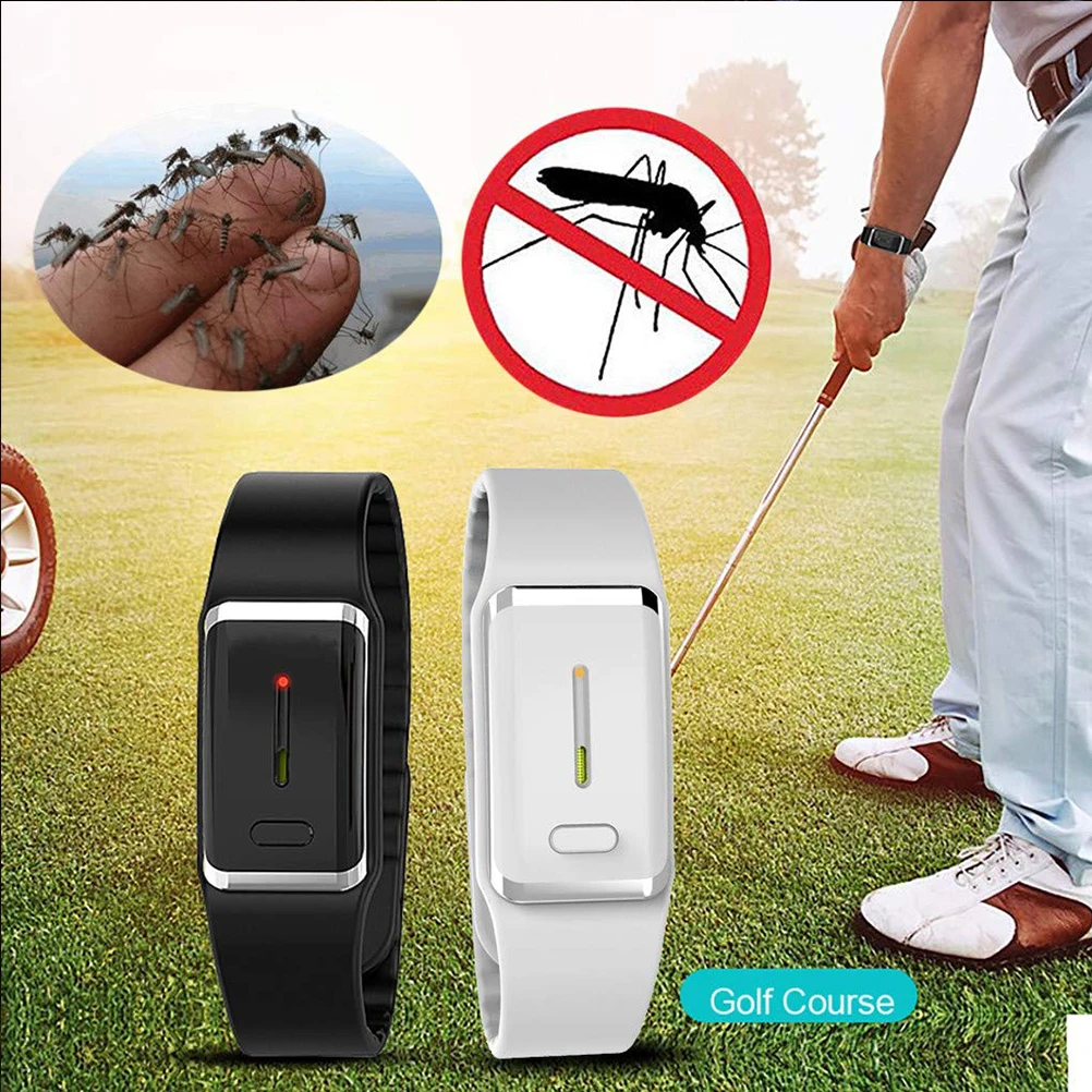 

Summer Ultrasonic Mosquito Killer Repellent Bracelet Silicone Mosquito Repellent Wristband Child Safety Mosquito Killer
