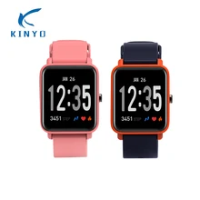 KINYO новейший смарт-браслет монитор сердечного ритма Смарт-браслет трекер сна IP67 Водонепроницаемый bluetooth спортивный браслет pk mi band 3