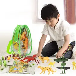 В виде мини-Динозавра животные модель моделирование игрушка набор играть Фигурки Коллекция Юрского периода играть динозавр модель