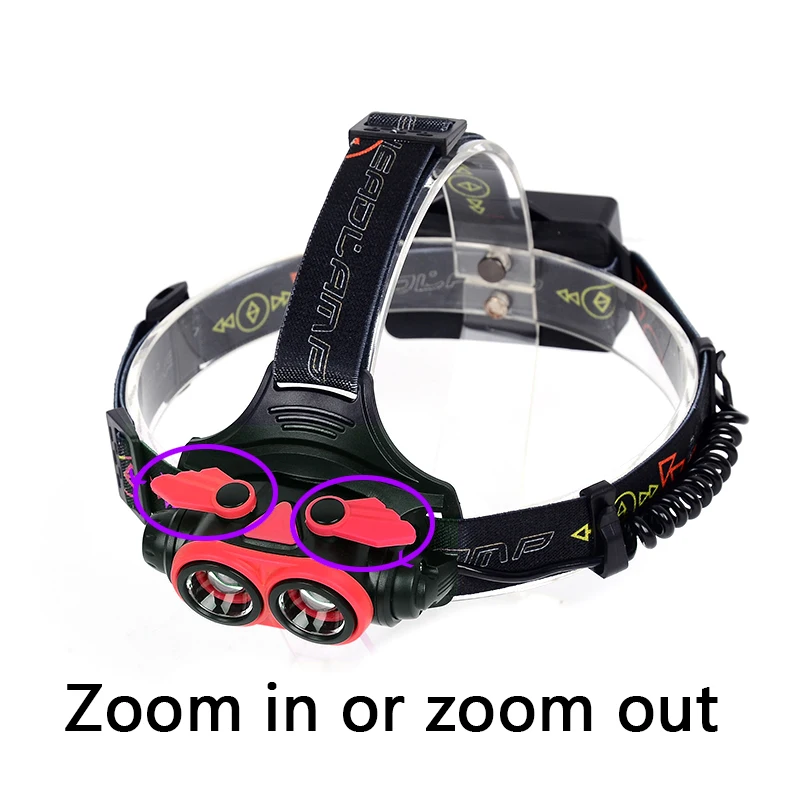 Litwod z307305A 8000LM светодиодный налобный фонарь XM L2 U3 4 режима Перезаряжаемые головной