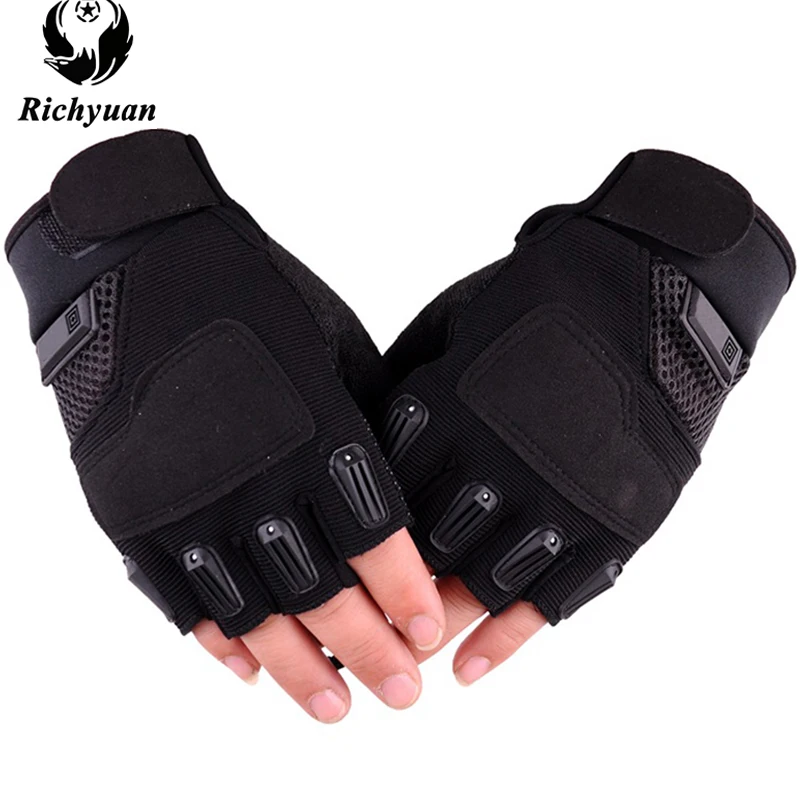 

New Style Army tactical gloves for men Sports Mittens Half finger bicycle fitness gloves military women gloves