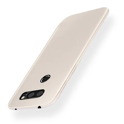 Модный мягкий чехол для телефона LG V30, чехол для телефона, ультра тонкий матовый чехол для LG V 30, задняя крышка корпуса capas - Цвет: transparent