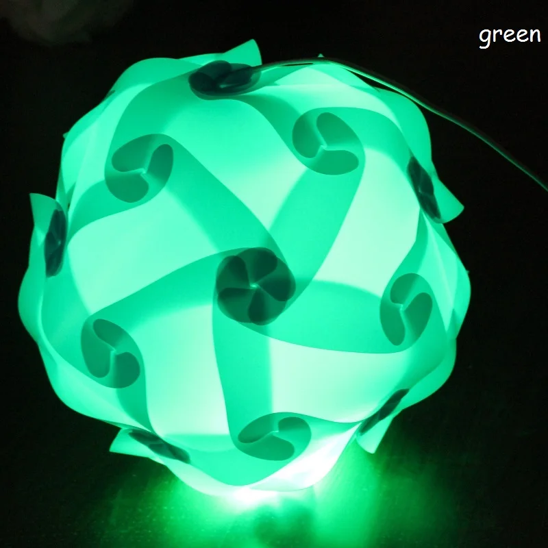 50 комплектов IQ light puzzle лампа среднего размера диаметр 30 см 8 цветов на выбор