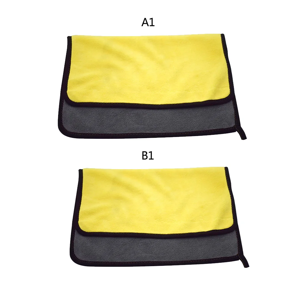 Супер автомобильный абсорбент моющее полотенце из микрофибры для автомобиля Очищающая высушивающая ткань пеньминг уход за автомобилем Ткань детализация мытья автомобиля полотенце