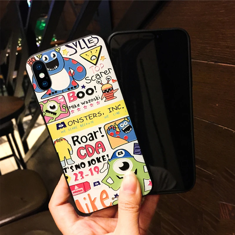 NEW Fashion 3D Cartoon Soft Case 