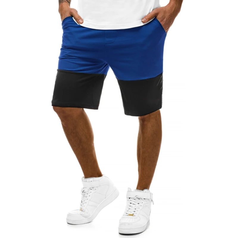 Мужские повседневные обтягивающие спортивные брюки для спортзала, спортивный костюм, обтягивающие штаны для бега, спортивные штаны - Цвет: blue