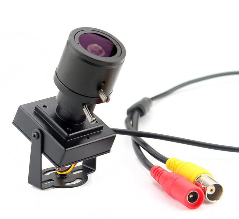 Супер мини металлическая AHD зум-камера 2,8 мм-12 мм Ручная фокусировка Djustable объектив 720 p 960 p 1080 p 2mp видеонаблюдения микро-видео