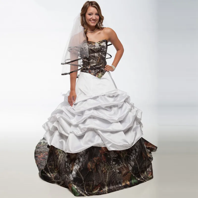 Online Get Cheap White Camo Wedding Dresses Aliexpress