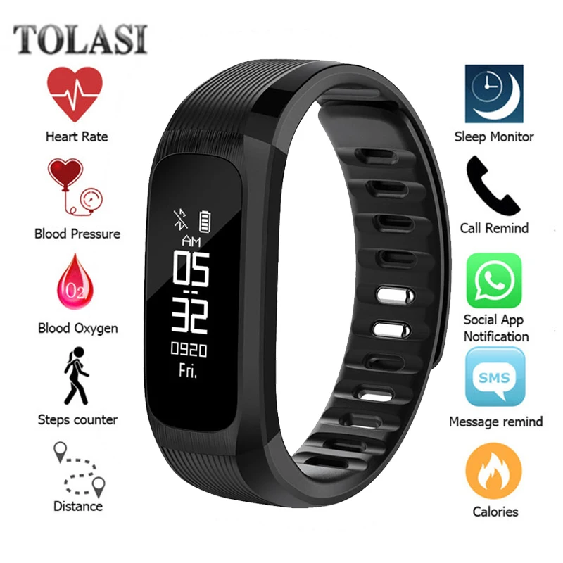 2018 M4 Для мужчин Bluetooth Smart Браслет слышат скорость крови Давление монитор SmartWatch