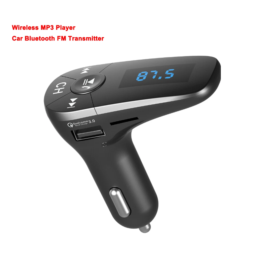 

ZEEPIN T10 In-car Wireless MP3 Player Car Bluetooth FM Transmitter Stereo Radio Adapter