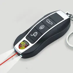 Пародия 3 в 1 ключи от машины tidy Игрушка весь человек электрический автомобиль кольцо для ключей пародия подарок случайный цвет