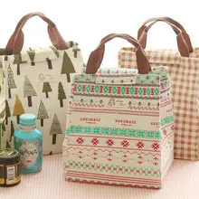 Случайный цвет водонепроницаемый мешок для женщин детская Термосумка Мама сумка тот, Брезентовая сумка для Ланч-бокс пакет портативный для детского питания