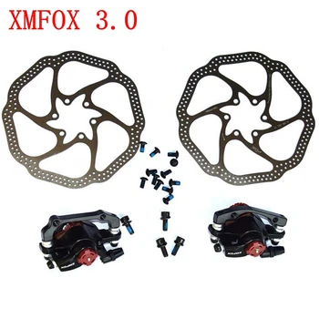 

XMFOX 3.0 MTB Road Bike Disc Brake Front Rear for Bicycle Brake Disc FR5 Brakes pads rotor PK BB5 BB7 Bicycle parts