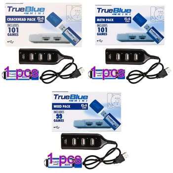 

HOBBYINRC 3PCS 301 Games Kit 64GB True Blue Mini Crackhead Pack Meth Pack Weed Pack for PlayStation Classic Games & Accessories