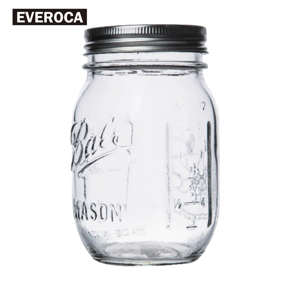 

Mason Jar Bottle For ice cream Fruit Installed Cold Drink Infusion Glass Water Bottles Stainless Steel Straw Storage