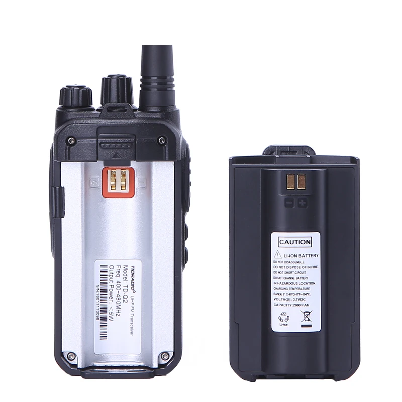 2 шт. TID TD Q2 двухканальные рации двухстороннее радио UHF 400 480 МГц 5 Вт 16CH CB