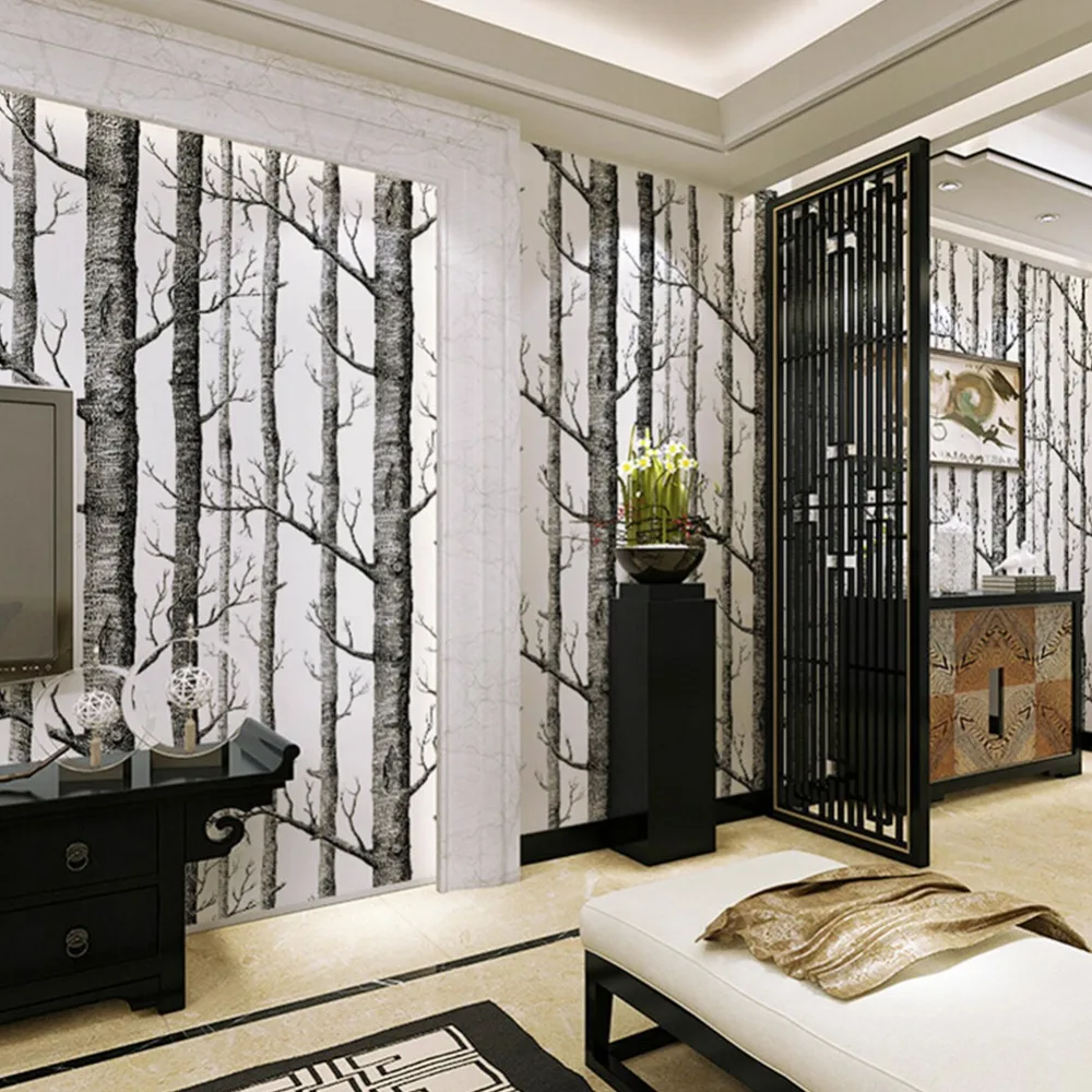 sticker uae paper vinyl Wallpaper Birch Cheap Tree Popular Buy Birch Tree