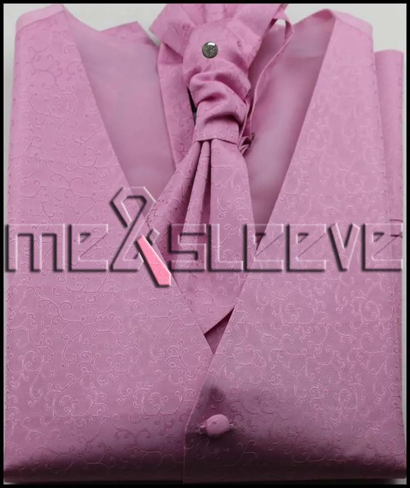 Free shipping Adjustable belt Back pink lovely wedding Vest