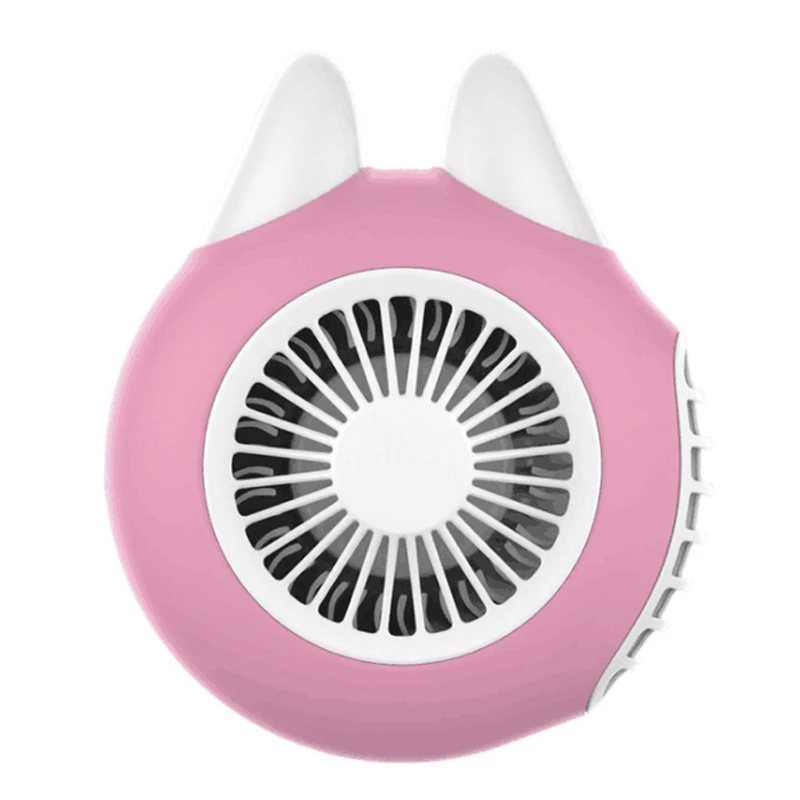 

Wearable Personal Usb Small Fan, Mini Handheld Fan, 360 Rotating Quiet Portable Fan, Internal Battery Operated Powered Recharg
