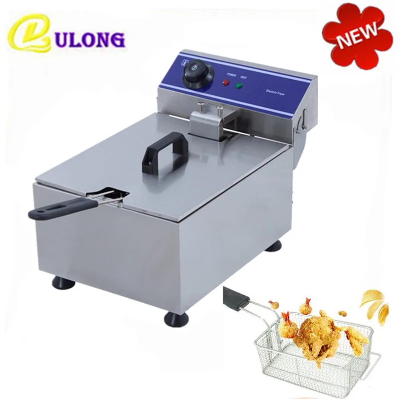 

Multifunctional Mini Home Use Commercial Deep Fryer Electric Oil Fat Frying Machine Grill Fried