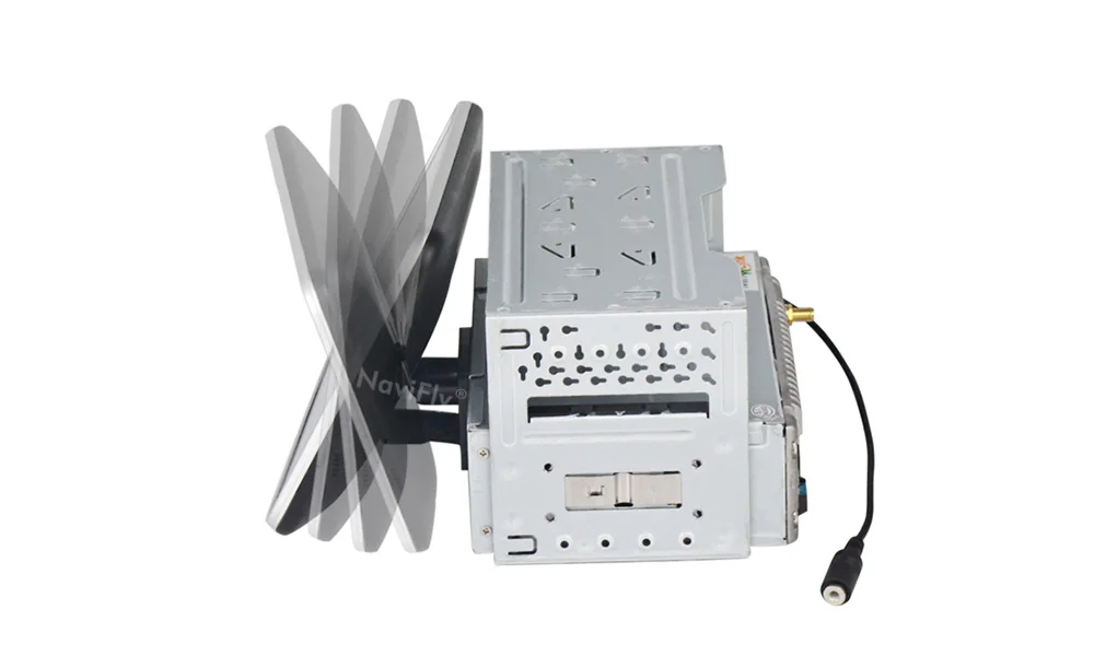 Clearance NaviFly Android 8.0 universal Car stereo head unit navigation GPS NAVI DVD player support 360  degrees Rotatable Face Panel 15