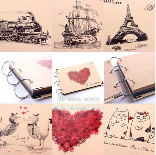 wholesale 4pcs lot cute diy photo album baby photo album cute albums