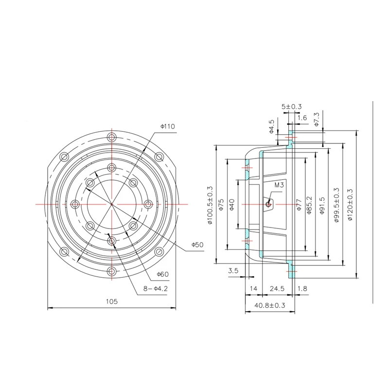 4 inch speaker frame (2)