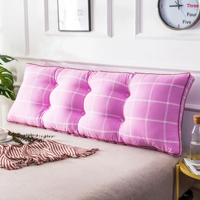 Большие подушки с принтом домашний декор роскошный Cojin Прямоугольный дизайн скандинавский домашний минималистичный Декор Cojines Grandes Grand Coussin 60KOA97 - Цвет: Pink