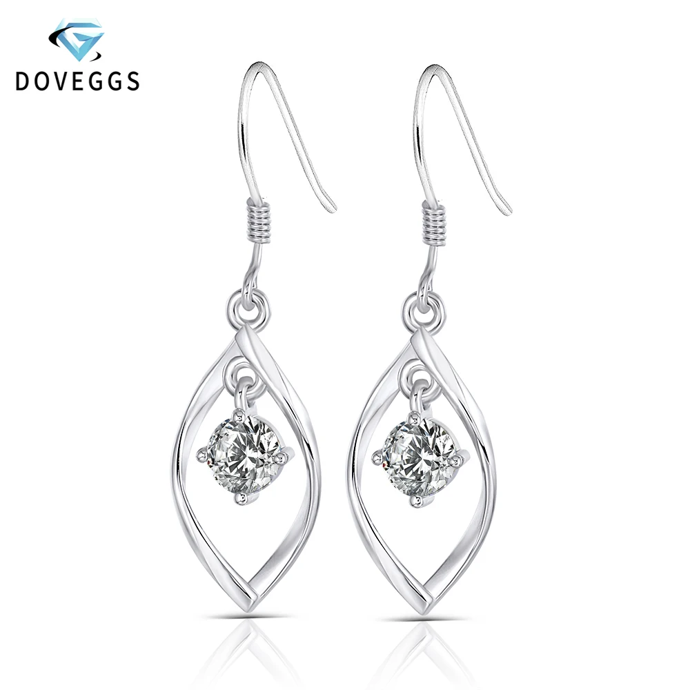 moissanite drop earrings for women 1