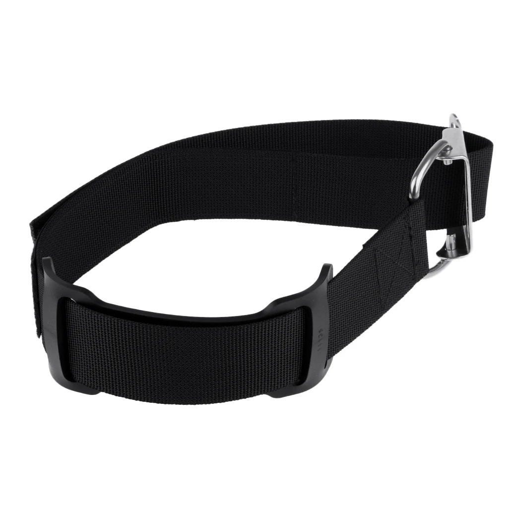 Universal Scuba Diving Tank Band Strap Webbing with Stainless Steel Buckle & Anti-slip Pad