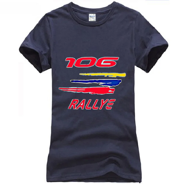 Peugeot 106 Rallye Racinger Soft Cotton T Shirt Rally WRC Gti in T