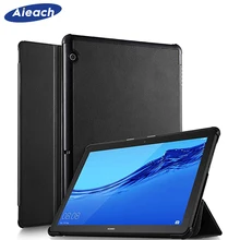 AIEACH PU Leather Case For Huawei MediaPad T5 10 AGS2-W09 L09 L03 W19 Tablet Magnetic Stand Cover For Huawei MediaPad T5 10.1