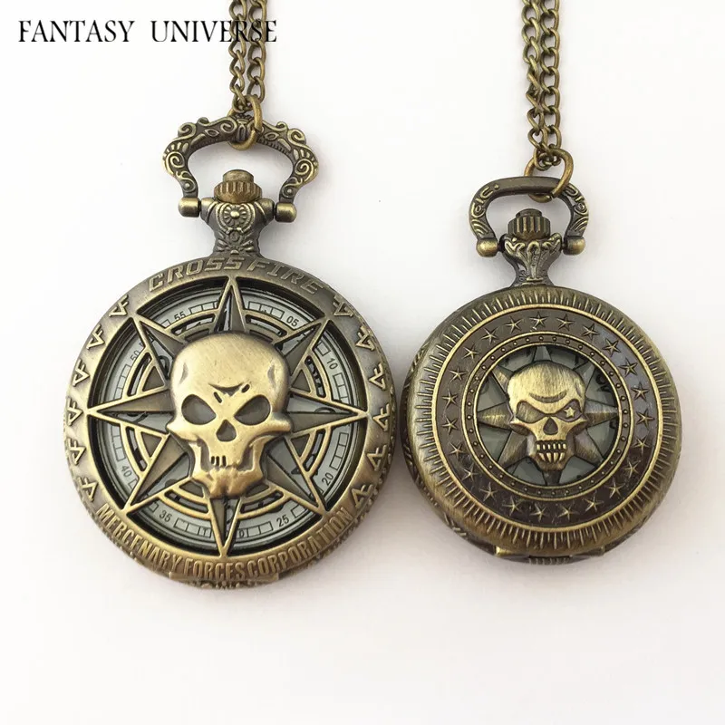 

FANTASY UNIVERSE Freeshipping wholesale 20PC a lot pocket Watch necklace HRAAAA16