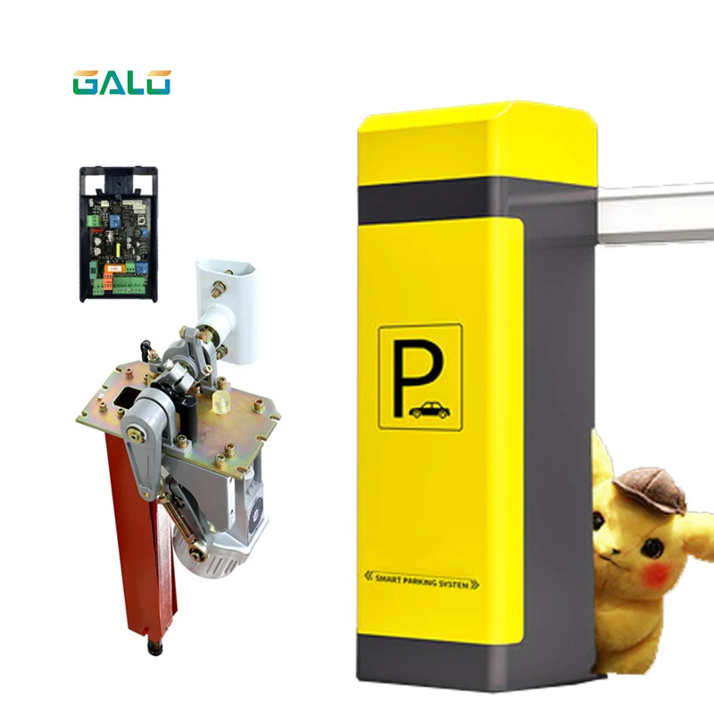 

Automatic Traffic Car Parking Road Boom Barrier Gate Motor Newest style Optional & Support for agency sales