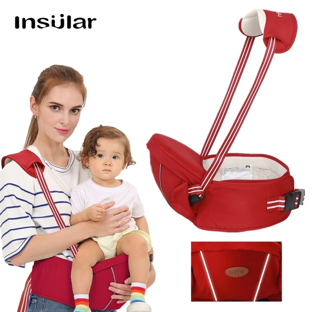 INSULAR Легкий Рюкзак Кенгуру Hipseat для младенцев кенгуру талии сиденье Хипсит Sling