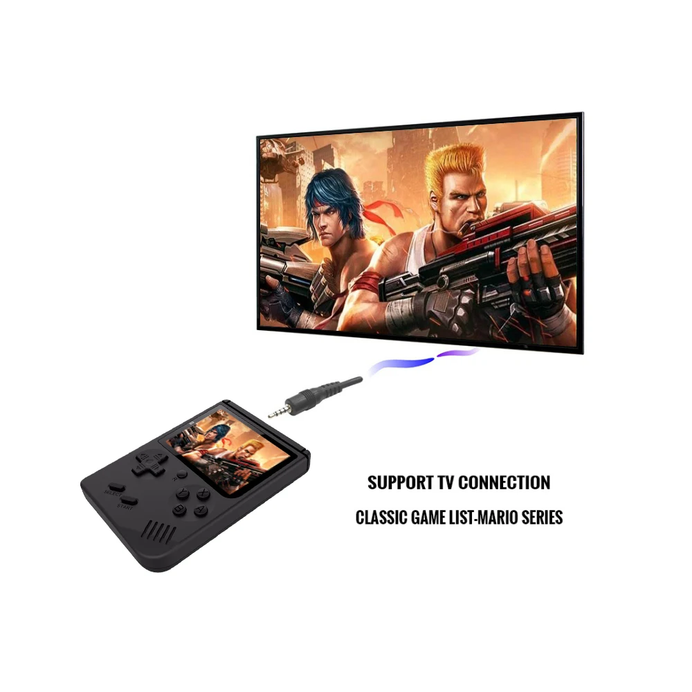 3,0 Mini consola de videojuegos portátil de mano de 8 bits de 168 pulgadas LCD de Color para niños, reproductor de juegos incorporado RS-6A juegos 3,0 Mini consola de videojuegos portátil de mano de 8 bits de 168 pulgadas LCD de Color para niños, reproductor de juegos incorporado RS-6A juegos