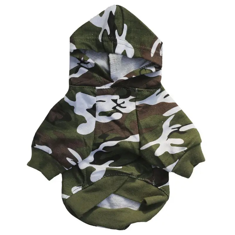 

Pet Dog Handsome Print Soft Cotton Clothes Spring Autumn Hoodies Coat For Small Dogs DC766
