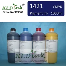 [КЛД чернила] 4 шт. x 1000 мл Совместимость BCI-1421 BCI1421 BCI1441 пигментные чернила для W8200 W8400 большой формат принтер
