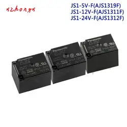 JS1-5V-F AJS1319F AJS1319 JS1-5V JS1-12V-F AJS1311F JS1-12V AJS1311 JS1-24V-F AJS1312F JS1-24V AJS1312 5 PINS 10A Мощность реле