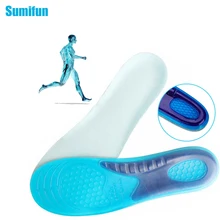 1Pair Men/Women Insole Feet Support Orthotic Silicone Gel Pain Relief Massaging Sport Shoe Insoles Foot Care C530