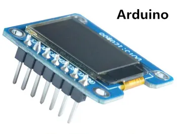 

0.73 inch 7PIN SPI White OLED Module SH1107 Drive IC 128*88 IIC Interface