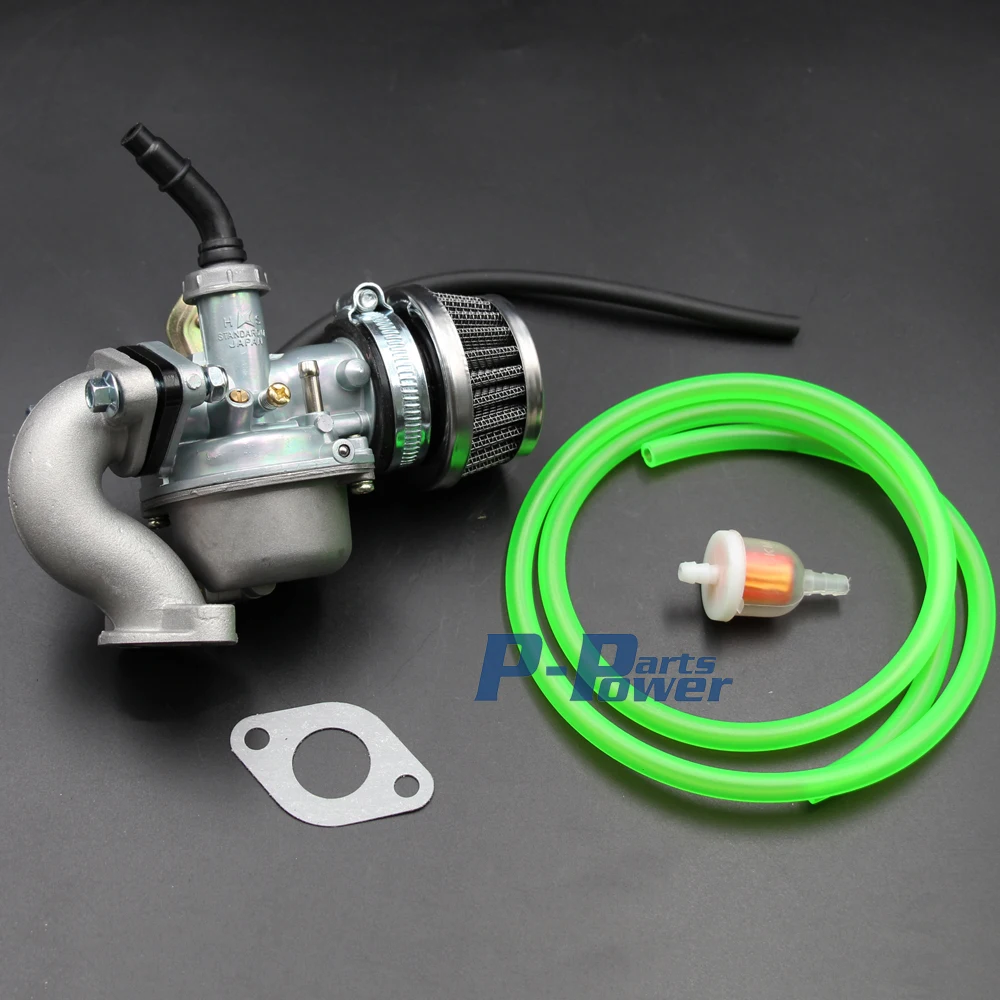 19mm Carburetor PZ19 Carb Air Filter Intake Pipe Gasket Fuel Gas Hose
