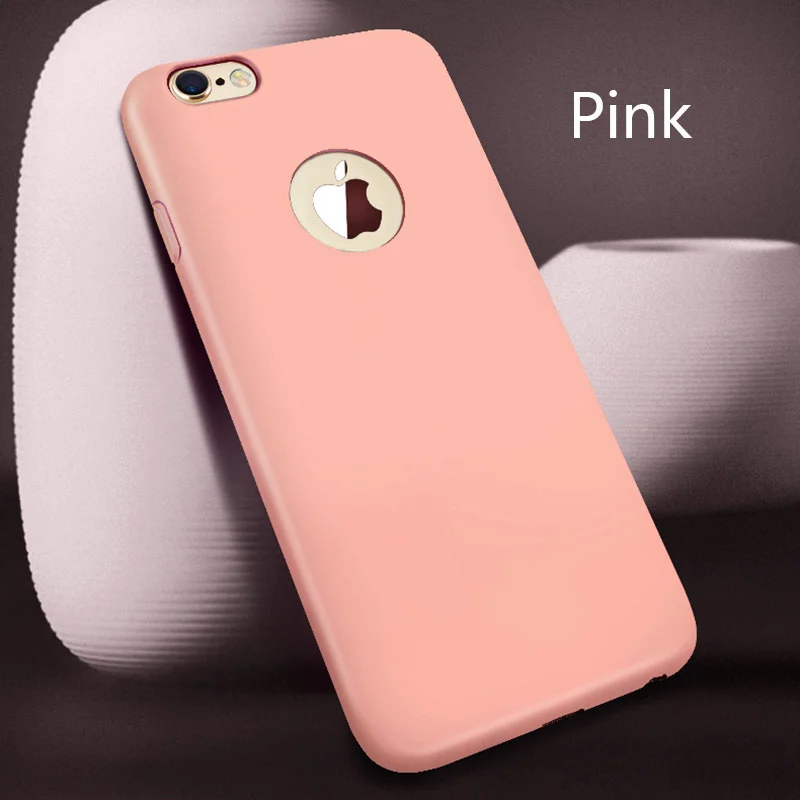 Чехлы для телефонов iphone 7 6 6s 5S se 8 Мягкий силиконовый чехол конфет ультра тонкий