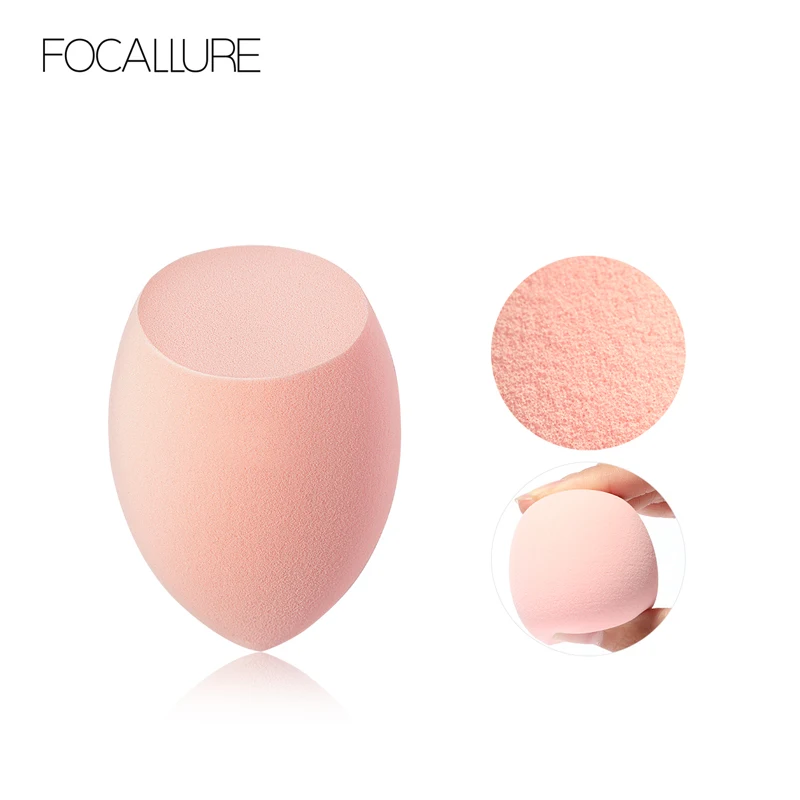 FOCALLURE 1 шт. Мягкий косметический спонж для макияжа подходит для тональной основы пудра консилер легко носить инструменты для макияжа