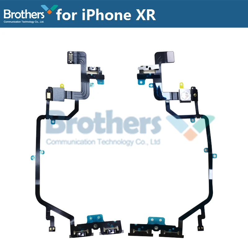 Power Flex Cable For iPhone XR Volume Flex Cable for iPhone XR On Off Cable Phone Repair Part Replacement Parts Working 1pcs Top (1)