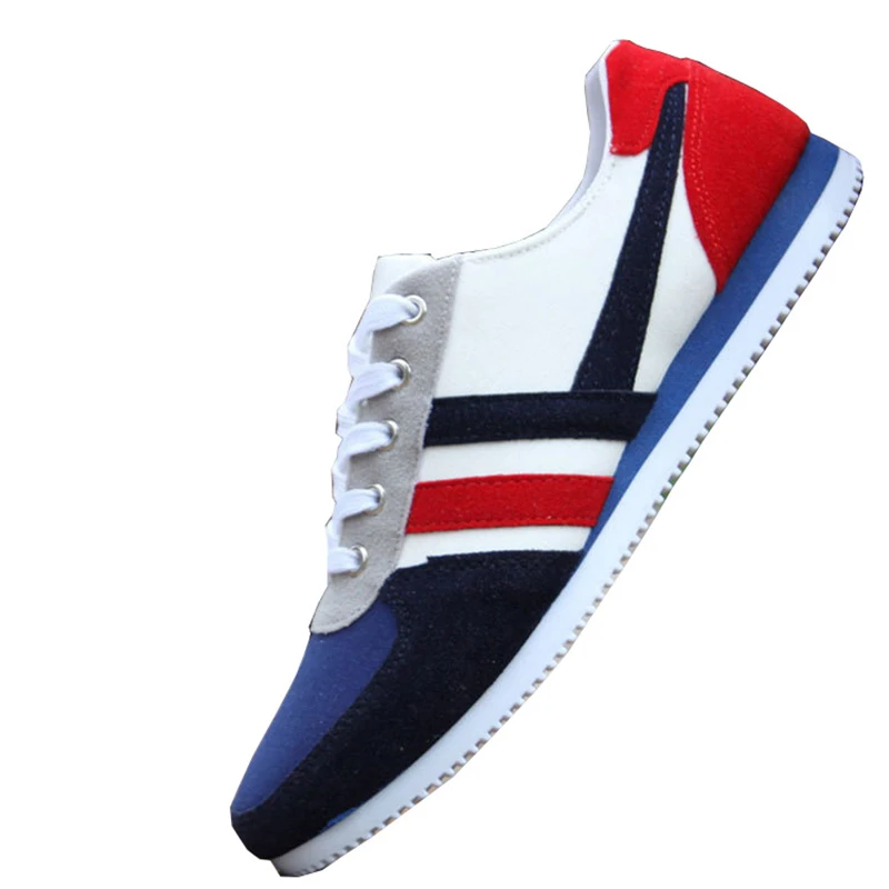 

Sneakers Men 2019 New Men's breathable Hundred-Match Shallow Mouth Round Head Flat Bottom Plate Shoes Men Casual Trainers Shoes