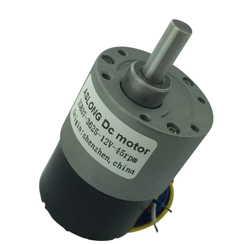 

JGB37-3625 24V brushless DC motor brushless gear motor speed control positive and negative 7RPM-960RPM LF1