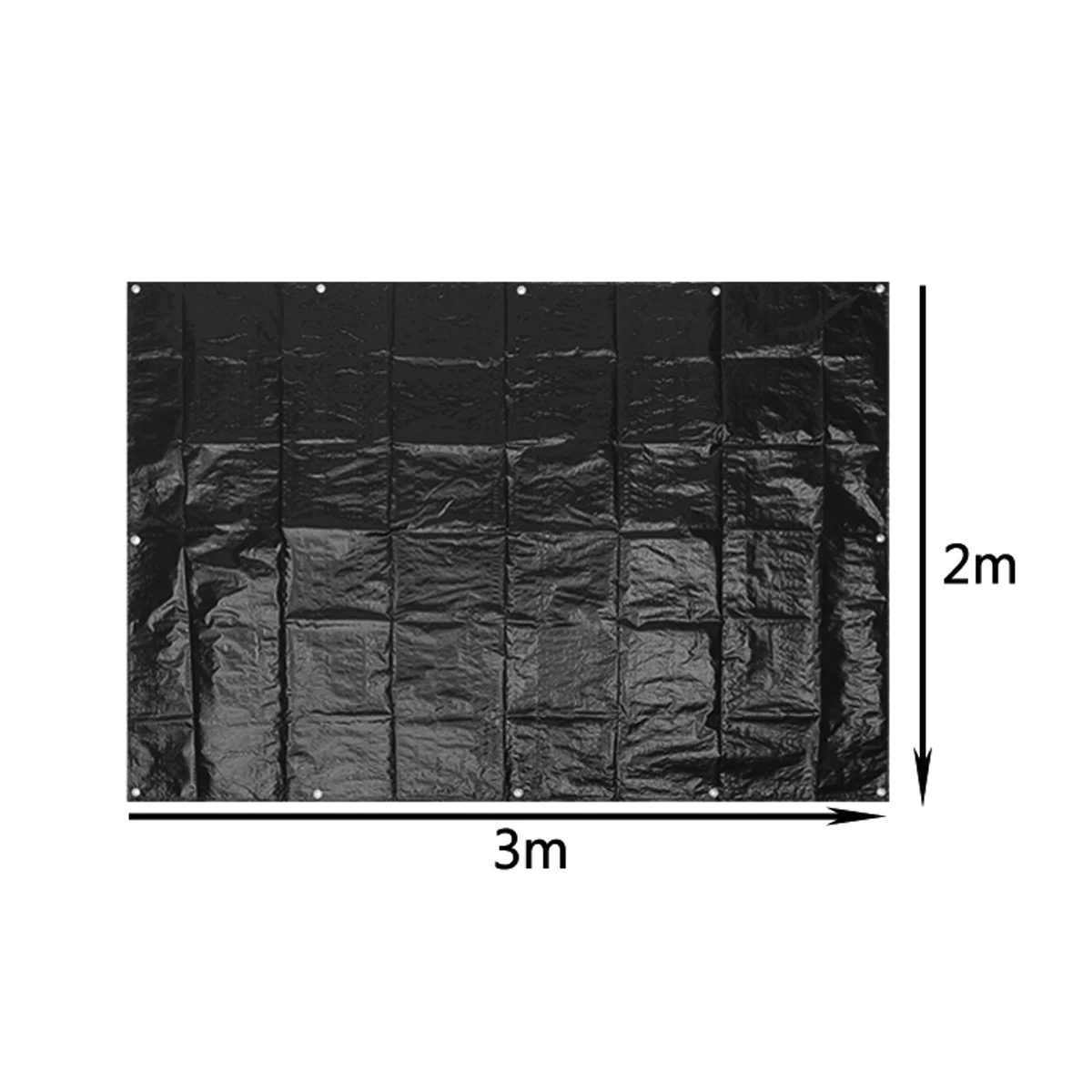 2x1,4 М/4x3 м/3x2 м Большая водонепроницаемая холщовая Солнцезащитная ткань навес для парусины и брезента пылезащитный навес наружные принадлежности для тента