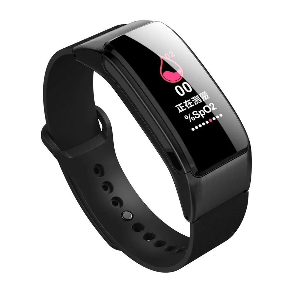 

Best B31 Smart Bracelet Bluetooth Headset Call Music Play Heart Rate Blood Pressure Meter Step Answer Phone Sleep Monitoring
